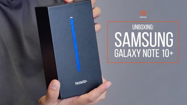Unboxing: Samsung Galaxy Note 10+