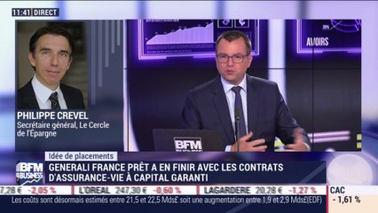 Download Video: Idées de placements: Generali France prêt à en finir avec les contrats d'assurance-vie à capital garanti - 25/09