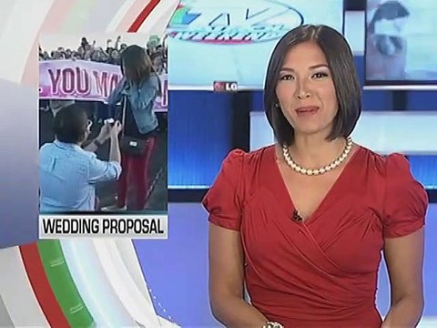 Wedding proposal, idinaan sa flash mob sa gitna ng Hot Air Balloon festival