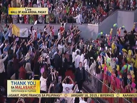Pope Francis, binasbasan ang mga bata, matanda, maralita at may kapansanan