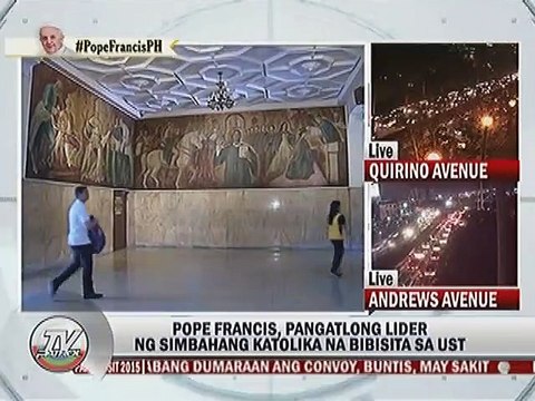 VIDEO: Pope Francis, pangatlong lider ng Simbahang Katolika na bibisita sa UST