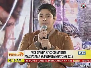 Vice Ganda at Coco Martin, magsasama sa pelikula ngayong 2015