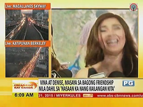 Vina at Denise, masaya sa bagong friendship nila dahil sa 'Nasaan Ka Nang Kailangan Kita'