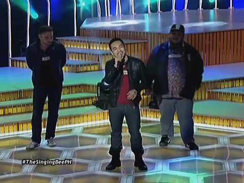 Rakrakan session kasama sina Basti, Marc at Monty sa The Singing Bee