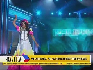 Mj Lastimosa, 'di na pinansin ang ""Top 5"" issue
