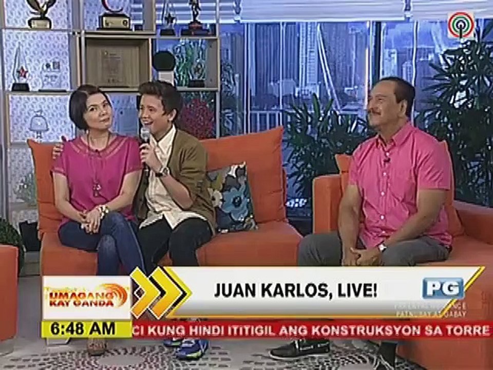 Juan Karlos Labajo performs ""Kahit maputi na a...
