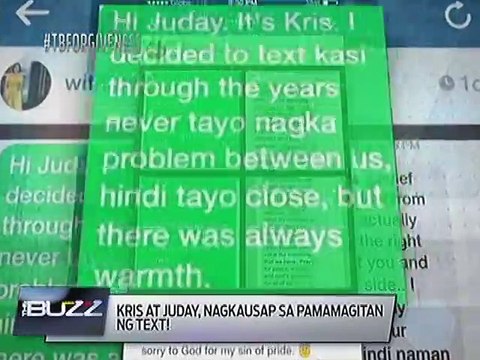 Kris at Judy Ann, nagkausap at nagkaayos na!