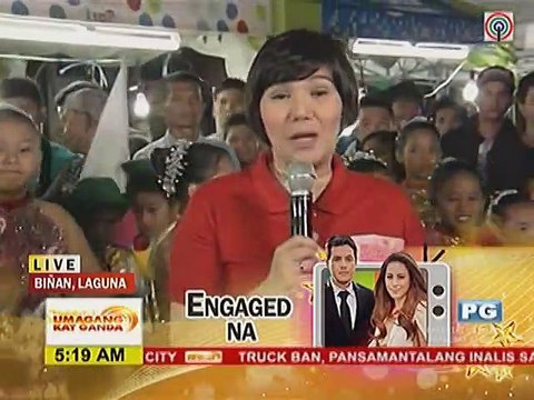 Direk Paul Soriano at Toni Gonzaga, engaged na