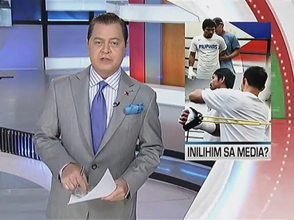 Sparring partner ni Pacquiao, ibinunyag na nagkaroon ng injury si Pacman habang nag-sparring