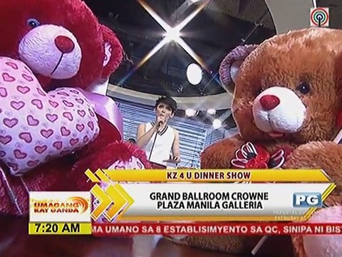 KZ Tandingan performs Mahal Ko o Mahal Ako on UKG!