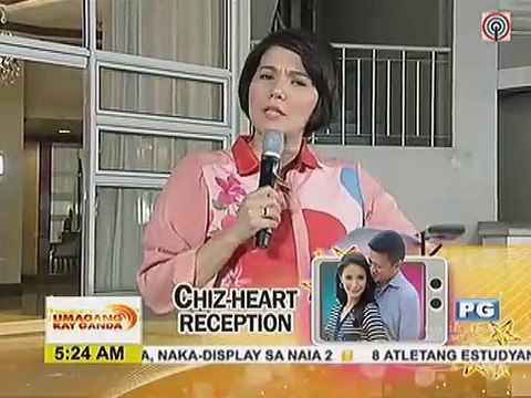 Bigating guests, dumalo sa 2nd Wedding Reception nina Sen. Chiz at Heart Escudero