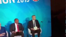 Birleşmiş Milletler İklim Zirvesi'nde Erdoğan: I speech kürsü