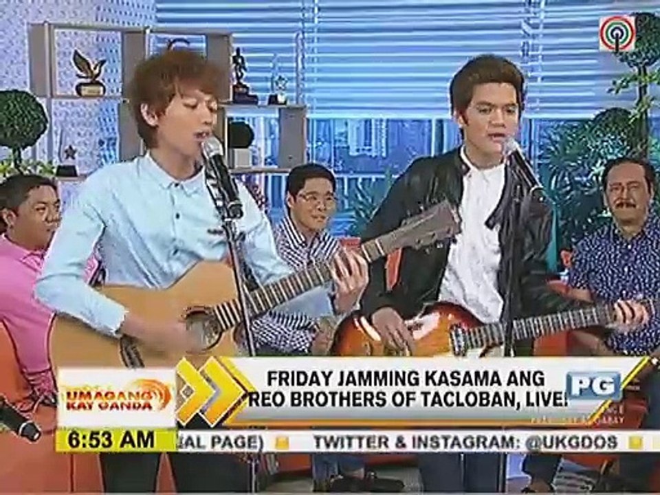 Friday Jamming kasama ang Reo Brothers of Taclo...