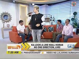 Ka-Look-A-Like Niall Horan ng One Direction, Live!