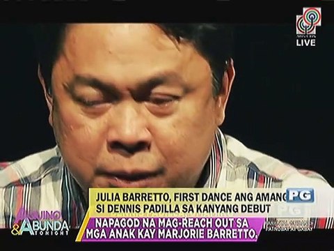 Julia Barretto, first dance ang amang si Dennis Padilla sa kanyang debut
