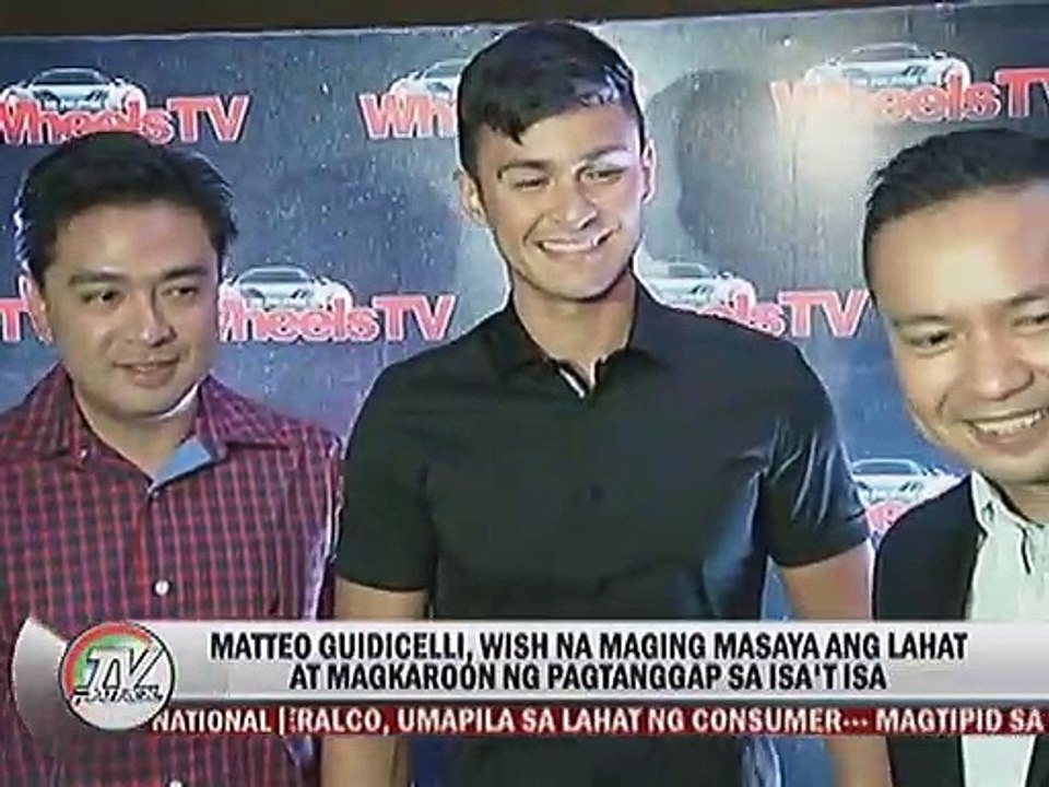 Matteo Guidicelli, wish na maging masaya ang lahat at magkaroon ng pagtanggap sa isa't isa