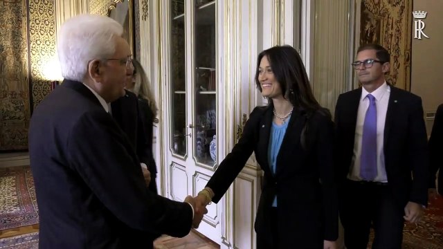 Roma - Mattarella incontra una rappresentanza di Giovani Imprenditori di Confindustria (25.09.19)