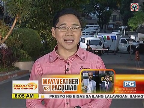 Presyo ng ticket sa Mayweather vs Pacquiao, lalong tumaas