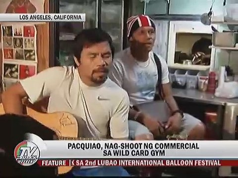 Pacman, balik-ensayo matapos ang negosasyon sa Tv Rights ng laban niya kay Mayweather