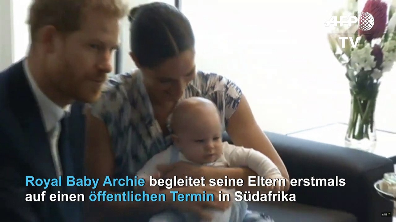 Royal Baby Archie in Südafrika