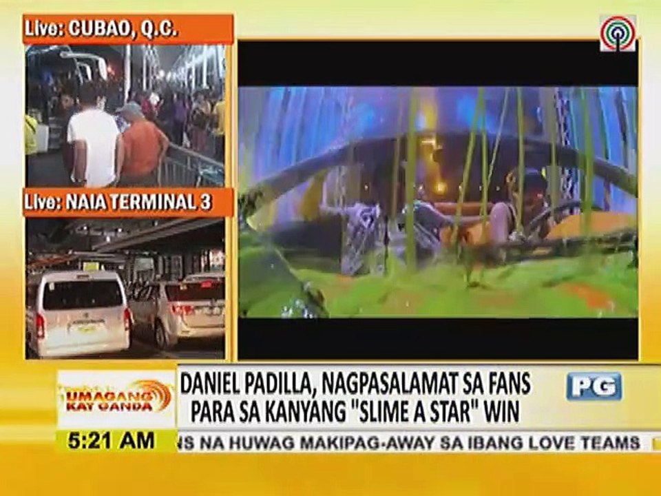 Daniel Padilla, nagpasalamat sa fans para sa kanyang ""Slime Star"" win