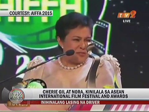 Cherie Gil at Nora Aunor, kinilala sa ASEAN International Film Festival and Awards