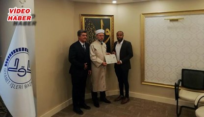 (25 Eylül 2019) HOLLANDALI TÜCCAR MÜSLÜMAN OLDU