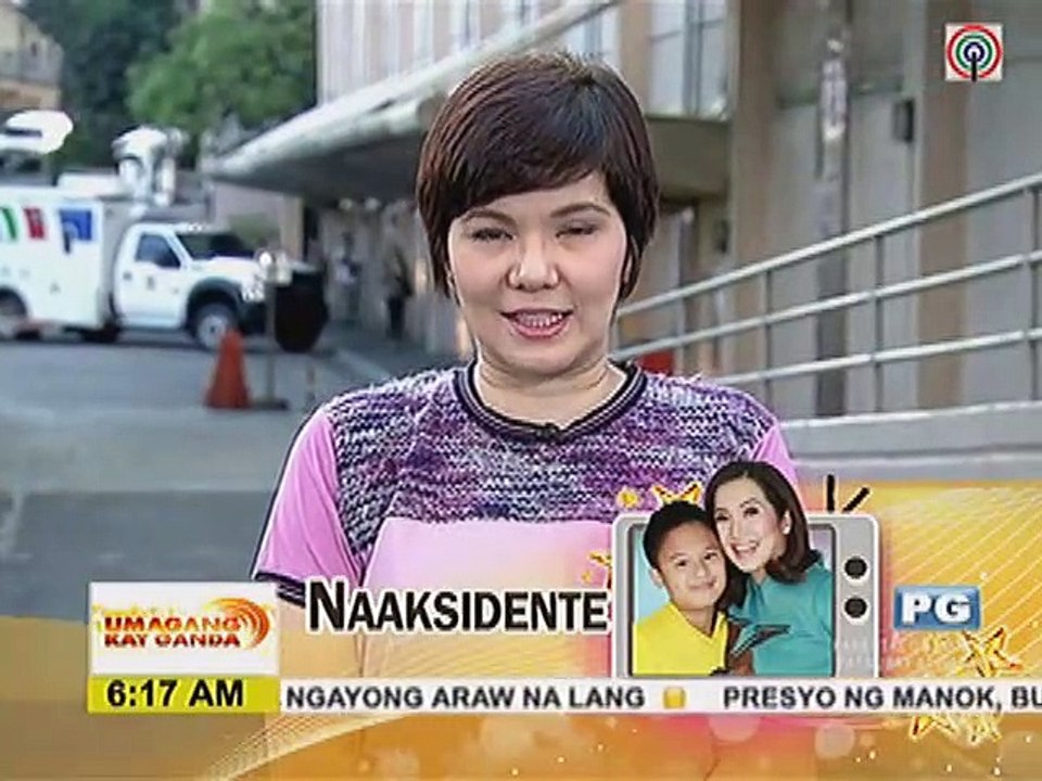 Kris at Bimby, maayos na ang lagay matapos maaksidente sa EDSA