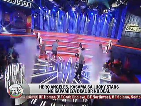 Hero Angeles, kasama sa lucky stars ng kapamilya Deal or No Deal