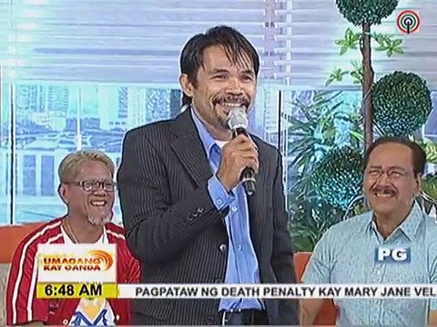 VIDEO: Manny Paksiw, gayang-gaya sa pag-lip sync kanyang idol na si Manny Pacquiao