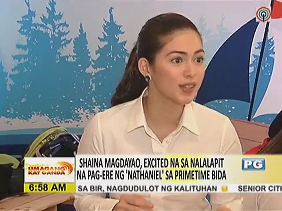 Shaina Magdayao, excited na sa nalalapit na pag-ere ng 'Nathaniel' sa primetime bida