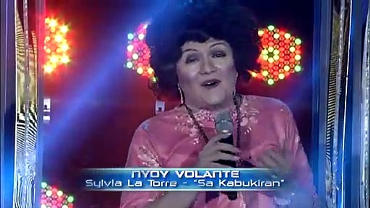 Your Face Sounds Familiar: Nyoy Volante as Sylvia La Torre - ""Sa Kabukiran""