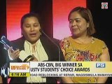 ABS-CBN, big winner sa USTV students' choice awards