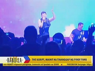 The Script, mainit na tinanggap ng Pinoy fans