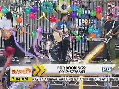 Umagang rakrakan kasama ang Spongecola
