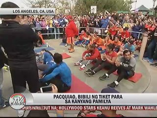 Pacquiao, bibili ng ticket para sa kanyang pamilya