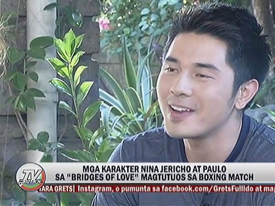 Mga karakter nina Jericho at Paulo sa ""Bridges of Love"" magtutuos sa Boxing Match