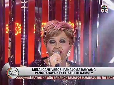 Melai Cantiveros, panalo sa kanyang panggagaya kay Elizabeth Ramsey