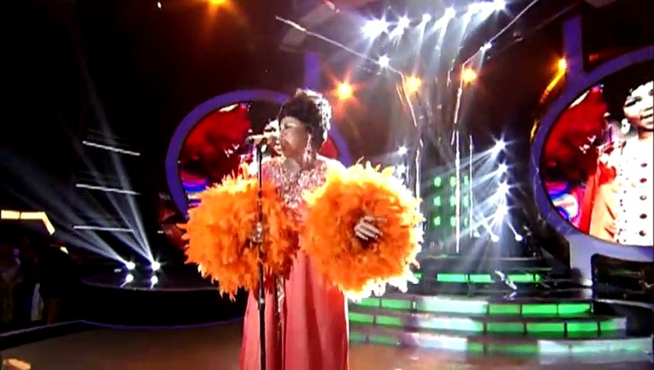 Your Face Sounds Familiar: Karla Estrada as Aretha Franklin - ""You Make Me Feel Like A Natural Woman""