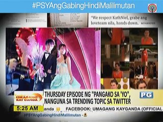 Thursday episode ng ""Pangako Sa'Yo"", nanguna sa trending topic sa twitter