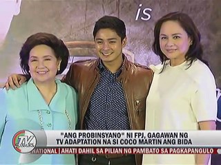 Video herunterladen: Ang Probinsyano ni FPJ, gagawan ng TV adaptation na si Coco Martin ang bida