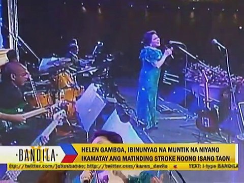 Helen Gamboa, ibinunyag na muntik na niyang ikamatay ang matinding stroke noong isang taon