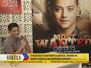 Standard at Motown classics, ibibida ni Daniel Padilla sa kanyang concert