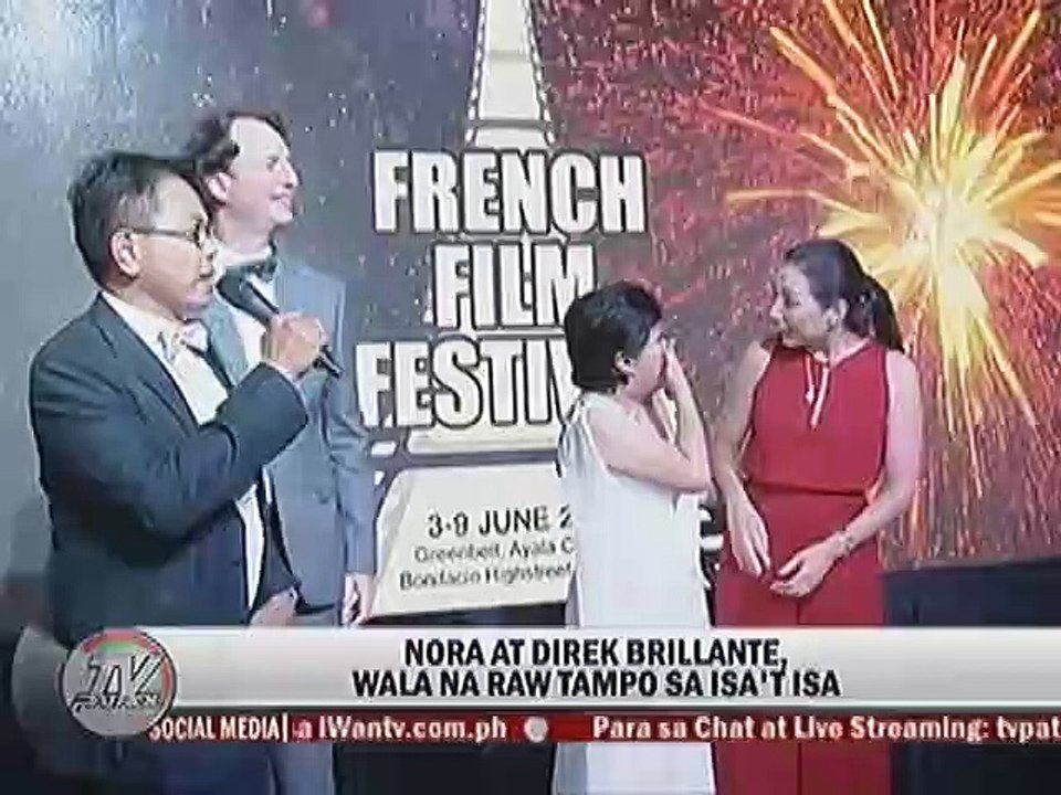 Nora at Direk Brillante, wala na raw tampo sa isa't isa