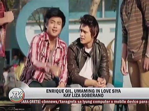 Enrique Gil, umaming in love siya kay Liza Soberano