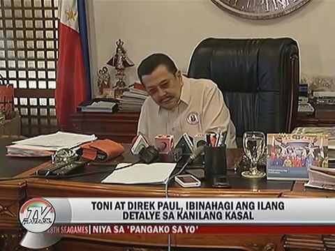 Toni at Direk Paul, ibinahagi ang ilang detalye sa kanilang kasal