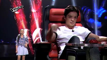 The Voice Kids Philippines 2015 Blind Audition: ""Girl On Fire"" by Martina