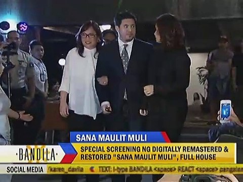 Special Screening ng digitally remastered & restored Sana Maulit Muli , Full House