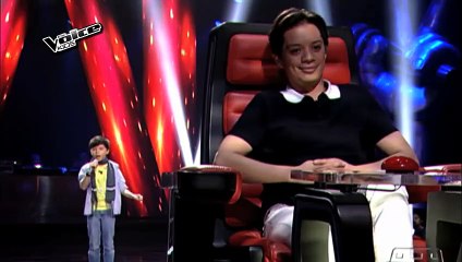 The Voice Kids Philippines 2015 Blind Audition: ""Hey Soul Sister "" By Luke