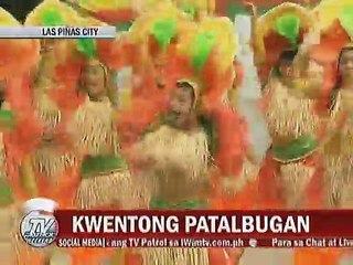 Mga gown na gaw sa water lily, inirampa ng mga kandita sa Beauty pageant